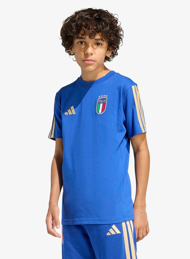 Adidas Youth Italy DNA T-Shirt - Image 3